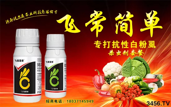 虫卵全杀、杀虫迅速、持效期长!防治白粉虱用它就够了! 虫卵全杀、杀虫迅速、持效期长!防治白粉虱用它就够了!